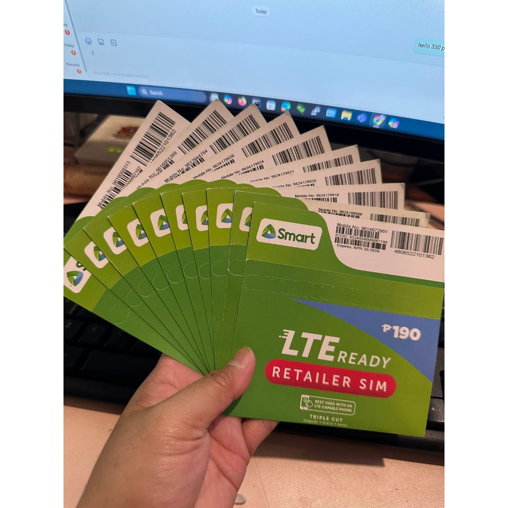 SMART RETAILER SIM WITH 150 LOADWALLET | Shopee Philippines