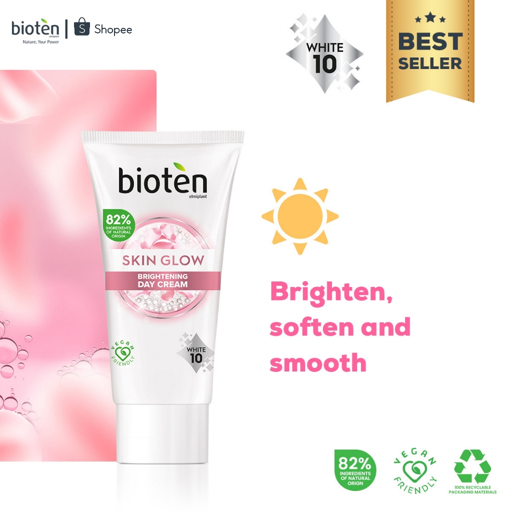 COD] Bioten Skin Glow Moisturizer Day Cream 25ml | Travel Size