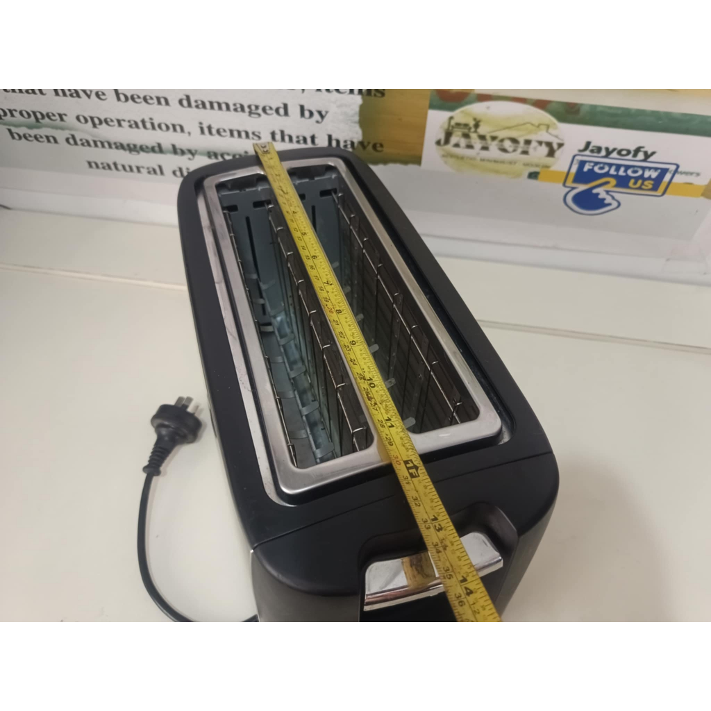 Surplus! Anko, 4 Slice Long Slot Toaster, T3206FE | Shopee Philippines