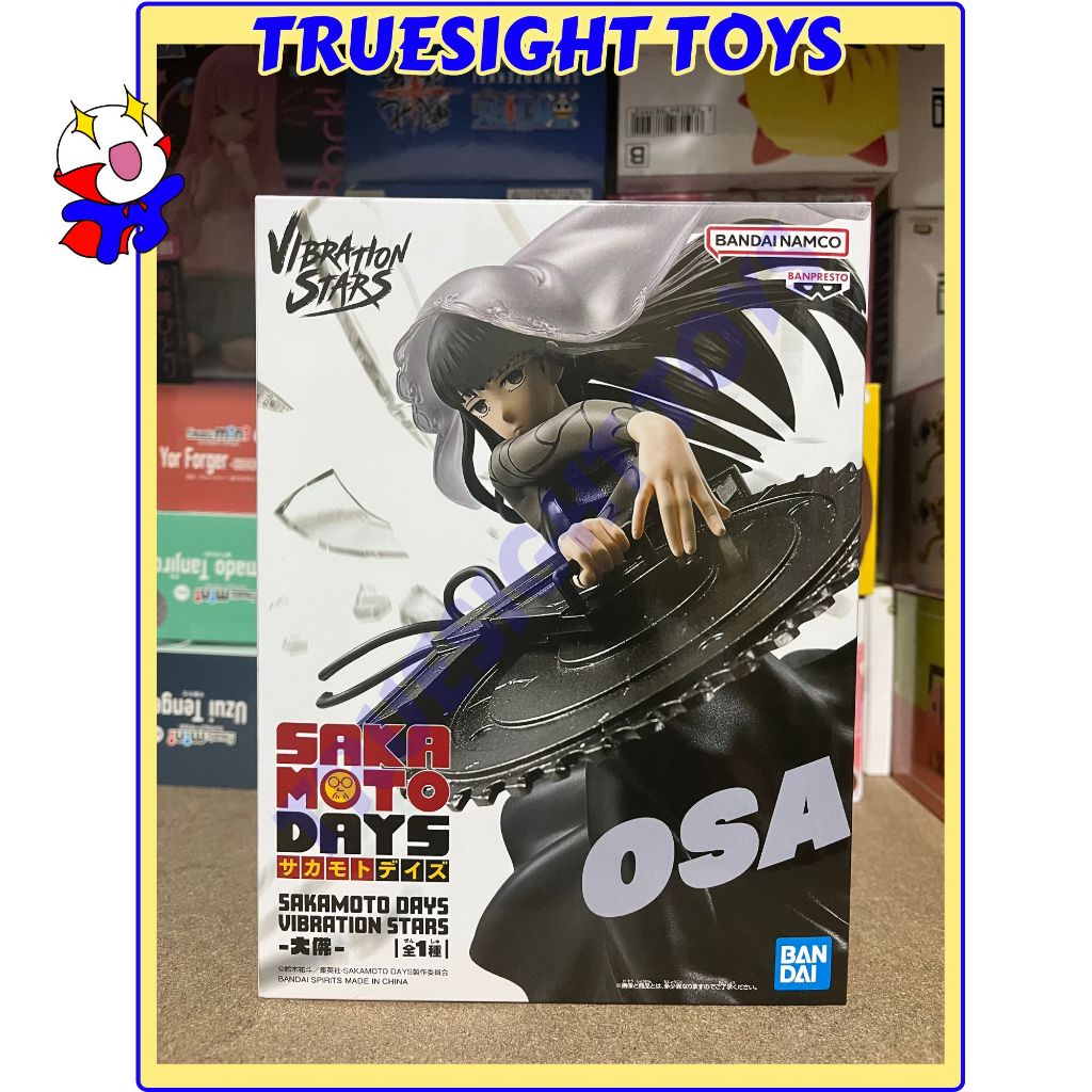 Banpresto Sakamoto Days Vibration Stars - Statuetta Osaragi 17 Cm, PVC Da Collezione, Multicolore, BP28809P, Ideale Per Fan Dell'Anime