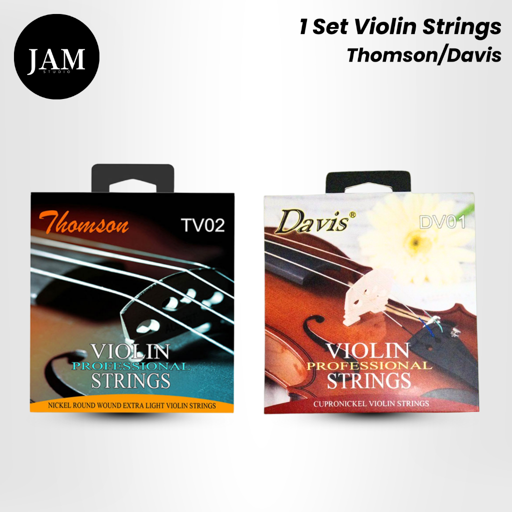 Thomson Violin Strings Complete Set 4 Strings | Shopee Philippines