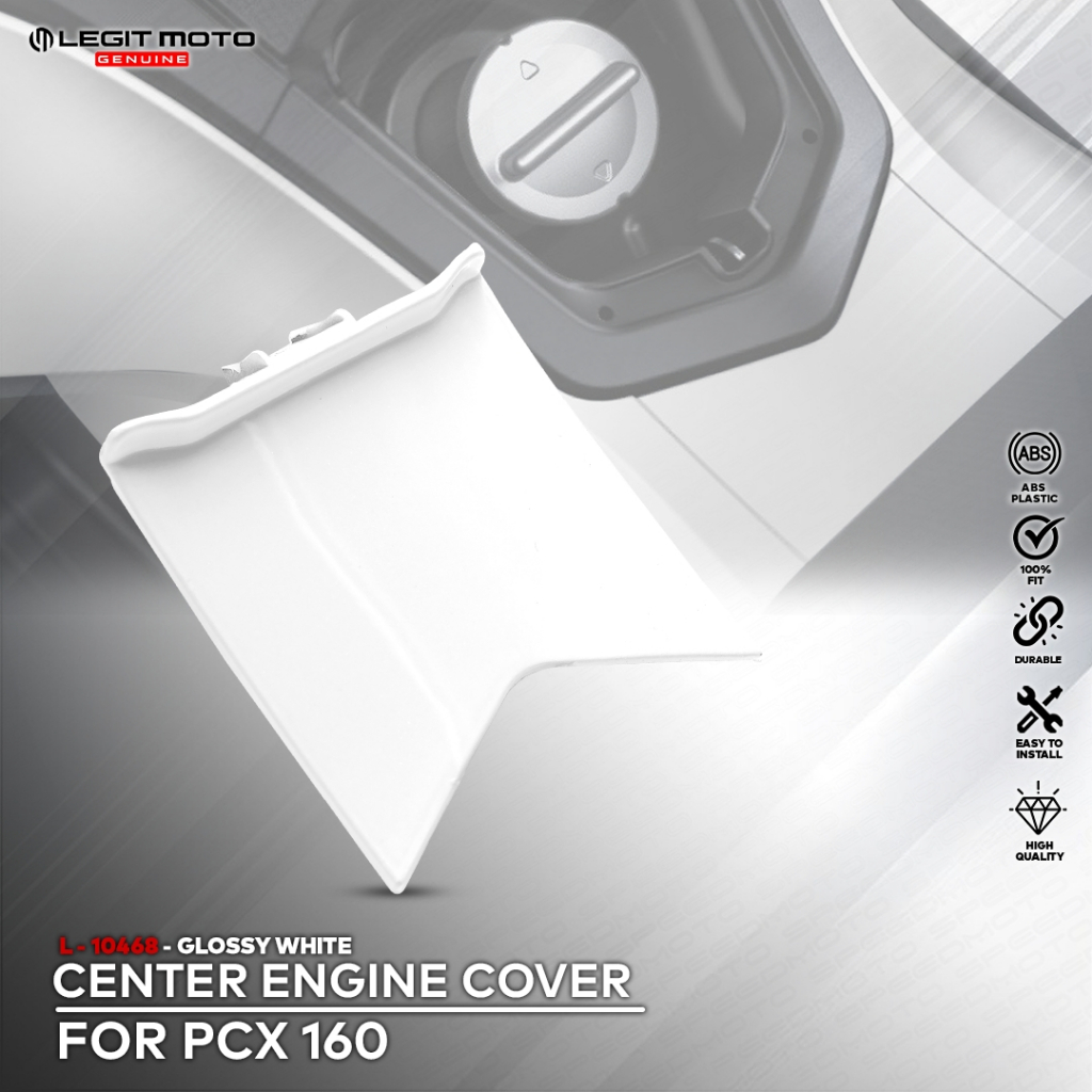 LEGITMOTO HONDA PCX 160 CENTER ENGINE COVER MATTE FINISH / GLOSSY ...