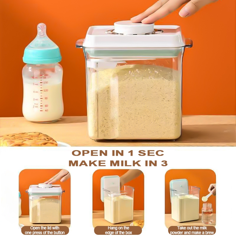 Air Tight Milk Powder Container Baby Food Storage Container Powder with ...