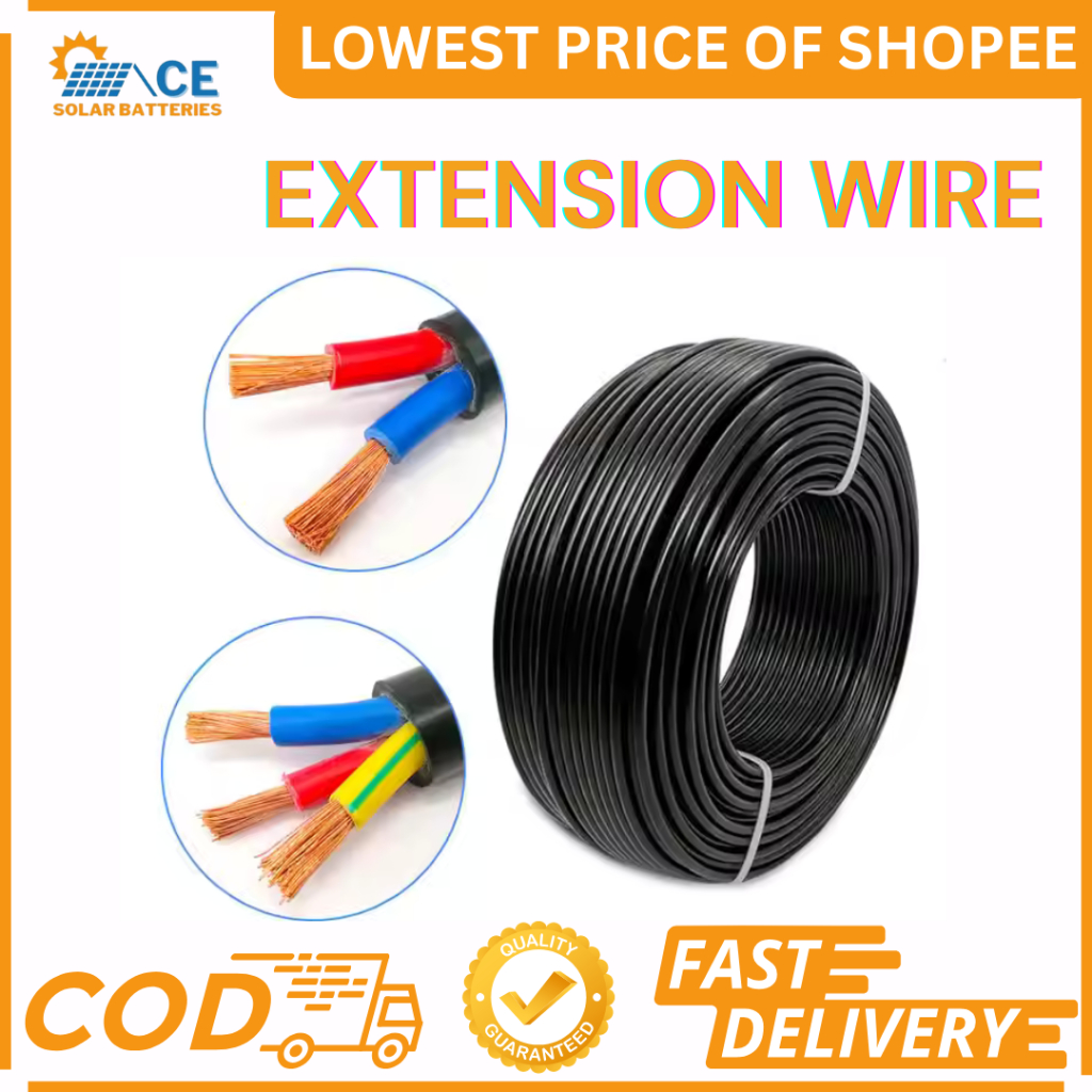 Extension Wire Double Core for Extension Only (1.5mm², 2.5mm², 4mm² ...