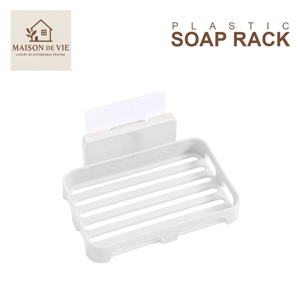 Wall Mounted Soap Rack (Random Color) | Shopee Philippines