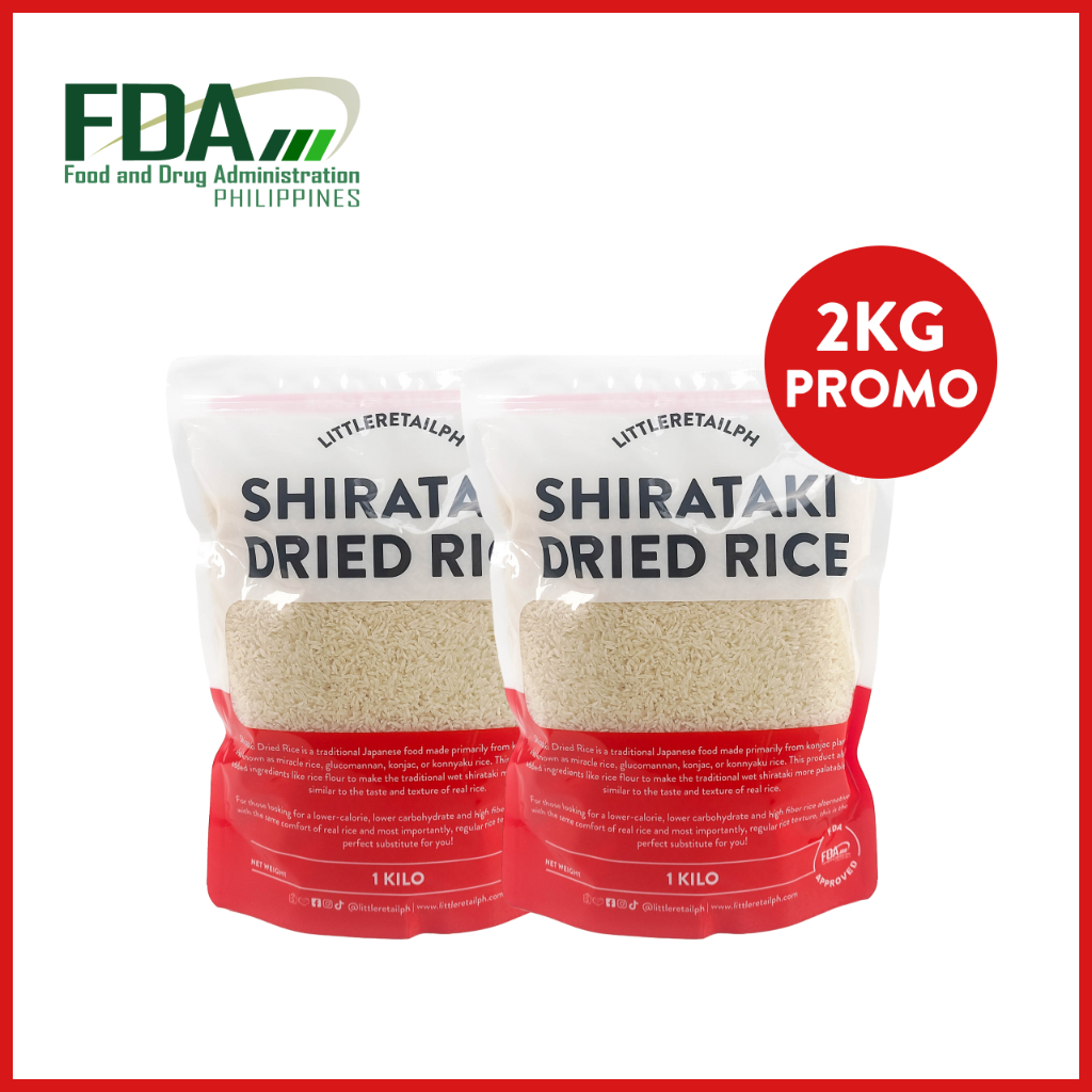2kg Promo - Shirataki Dried Rice / Dry Rice | Shopee Philippines