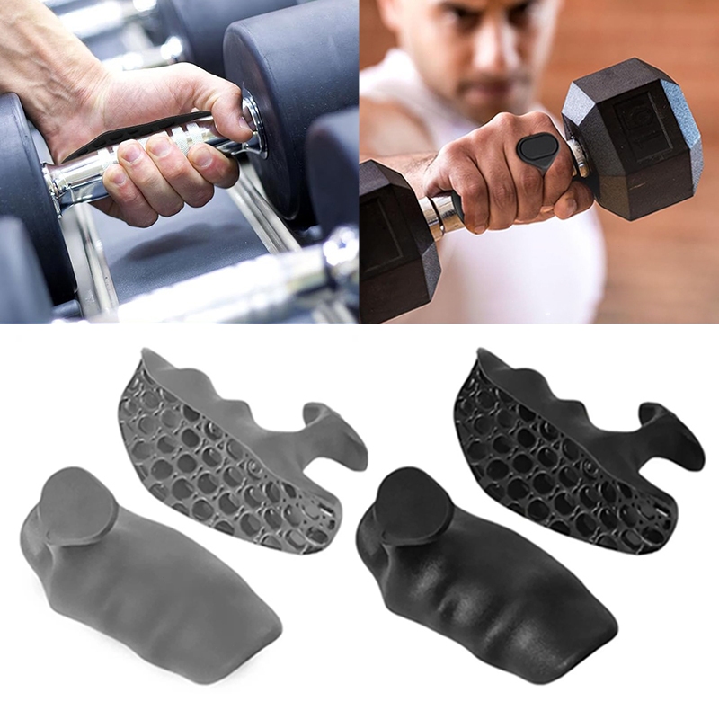 Anti-Slip Workout Grips Ergonomic Rubber Hand Protector Gloves for ...