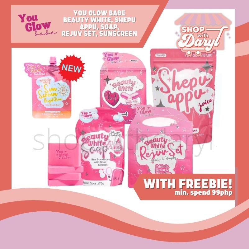 ON HAND] YOU GLOW BABE Beauty White, Shepu Appu Juice, Beauty