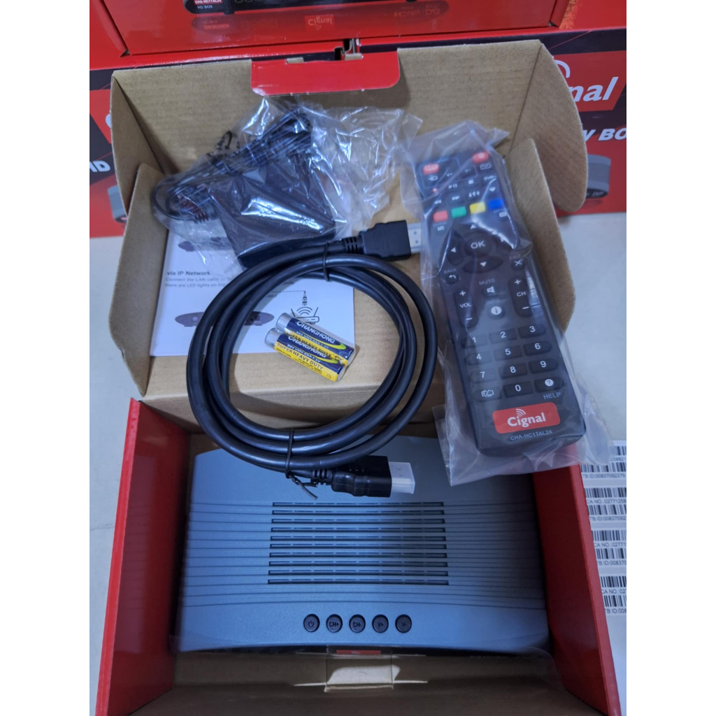 Cignal HD Prepaid Box Brand New Free 2 Months ( Need Satellite Dish ...