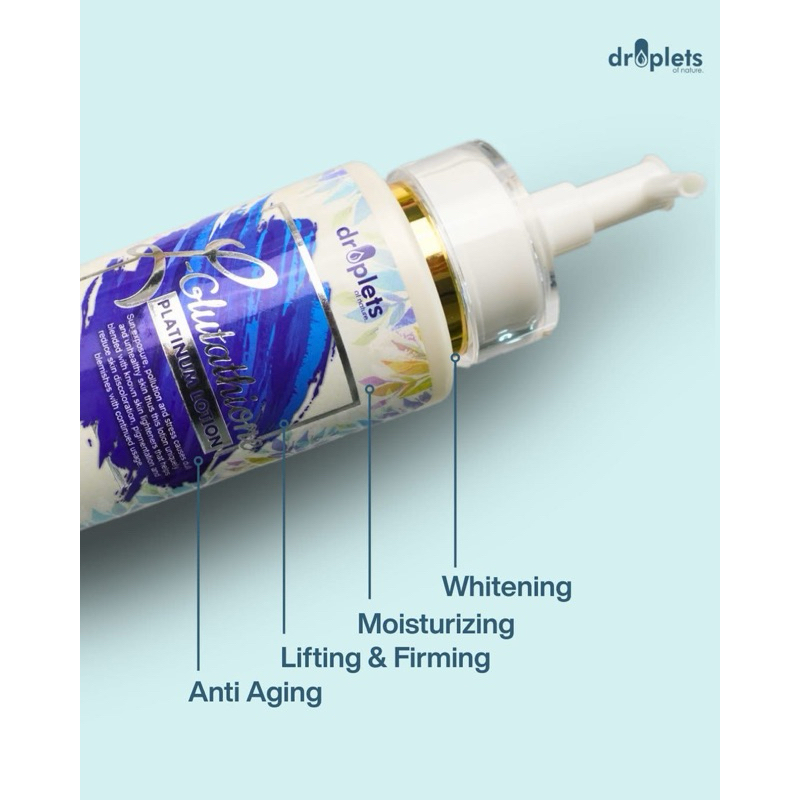 best glutathione cream for skin whitening in india L-Glutathione Lotion 280ml by Droplets of Nature and Collagen Lotion
