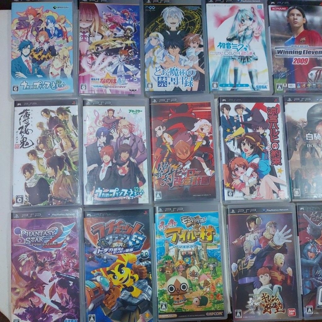 Playstation Portable PSP Japanese Games | Shopee Philippines
