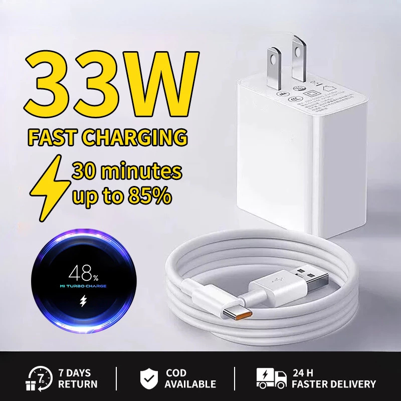 Type C Fast Charger For Redmi K20 Pro Usb Cable 27 Watt Charger