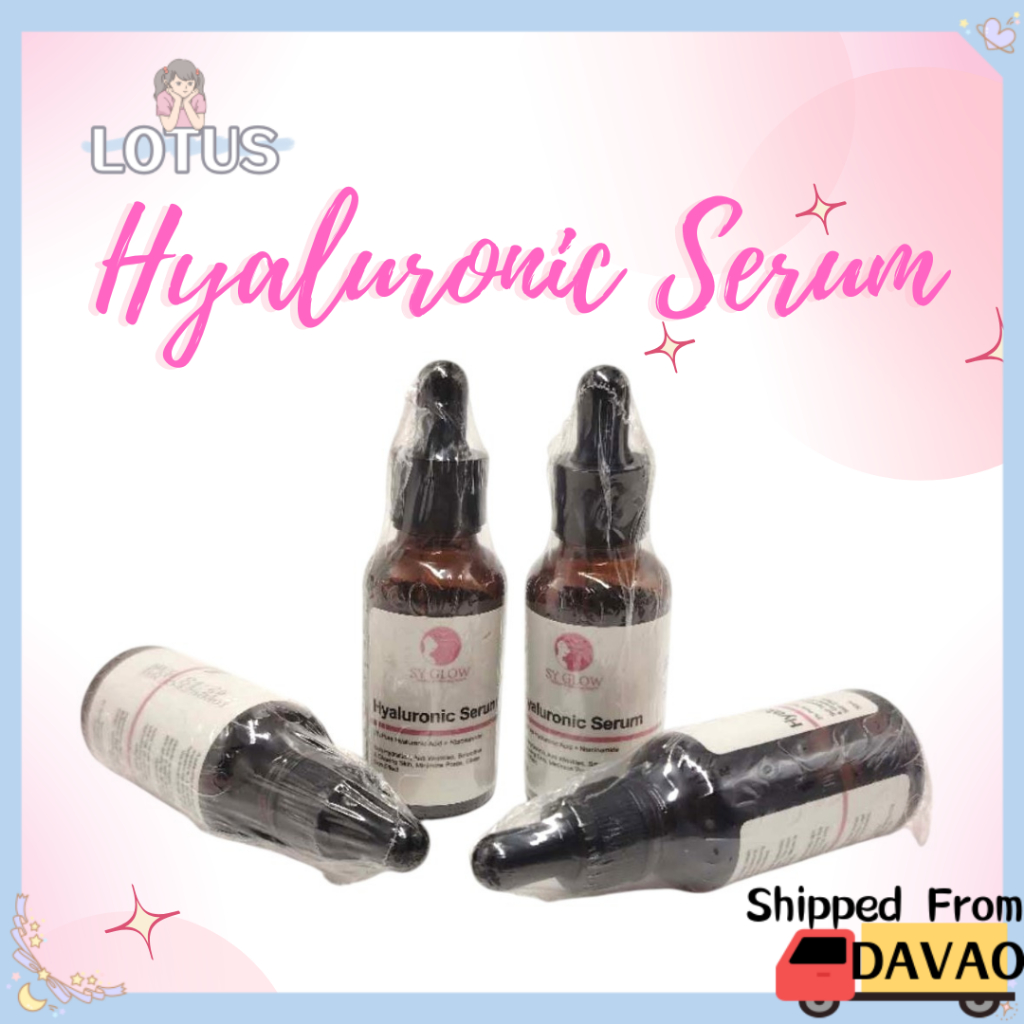 LOTUS Hyaluronic Serum SY GLOW (DAVAO) | Shopee Philippines