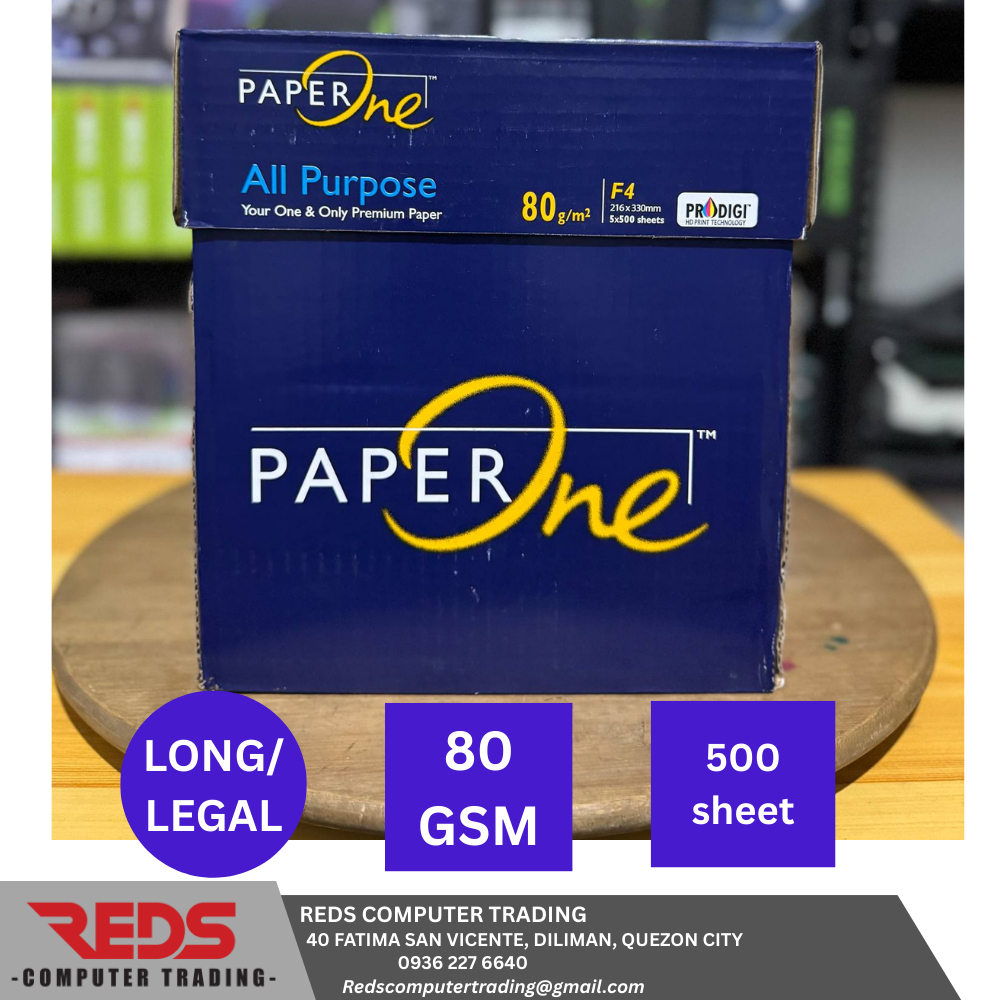 Paper One 80gsm long/legal Bond paper (1ream/500sheet) | Shopee Philippines