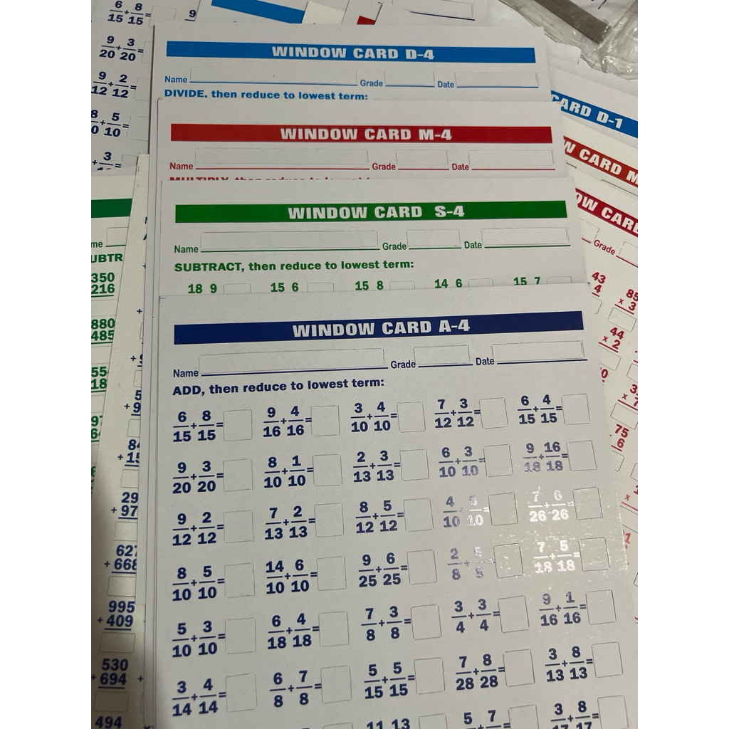 Shop window card a1 for Sale on Shopee Philippines