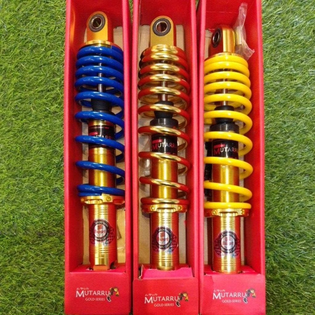 MUTARRU GOLDEN SERIES REAR SHOCK FOR CLICK 125/150 | Shopee Philippines