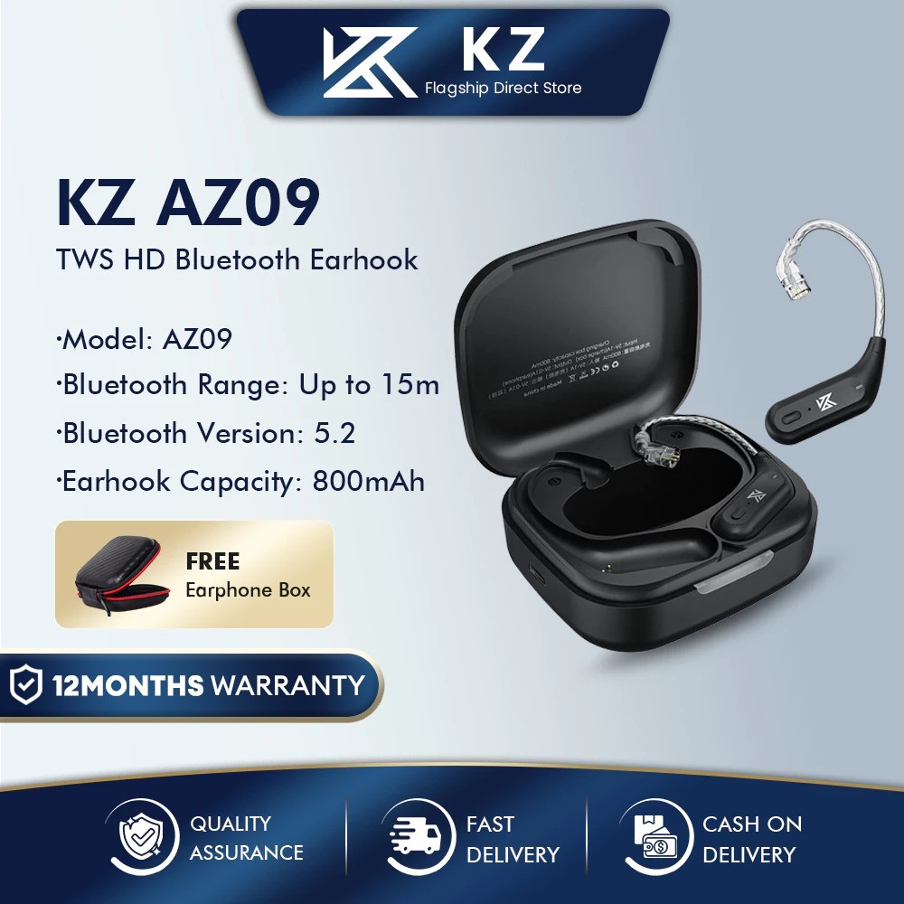 KZ AZ09 Wireless Upgrade Bluetooth-compatible HIFI Wireless