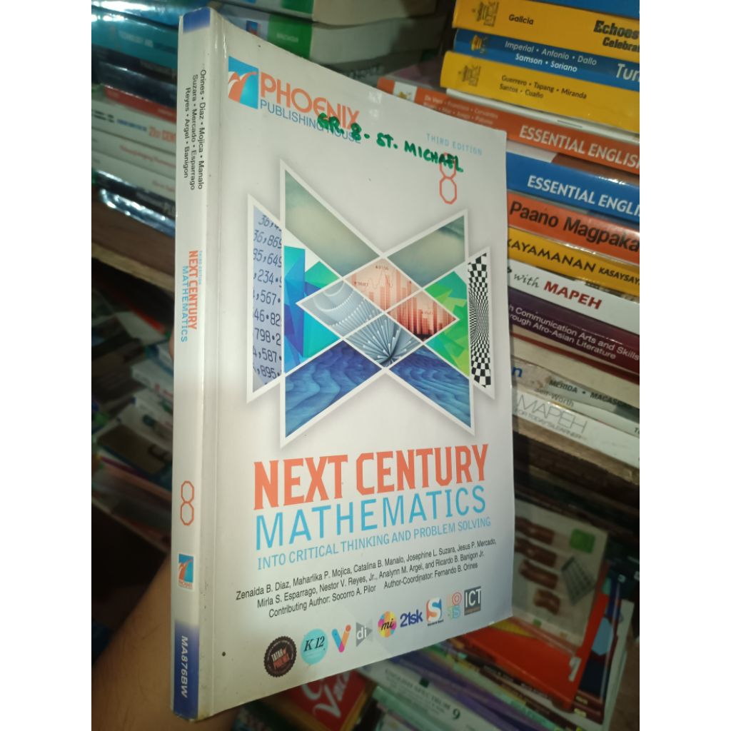 Next Century Mathematics 8 third edition | Shopee Philippines