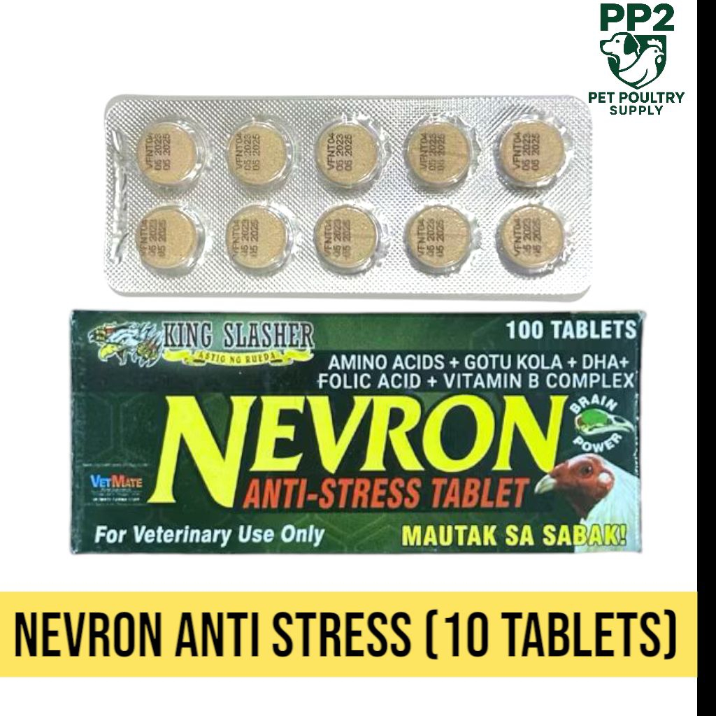 KING SLASHER NEVRON FOR GAMEFOWL (10 tablet) | Shopee Philippines