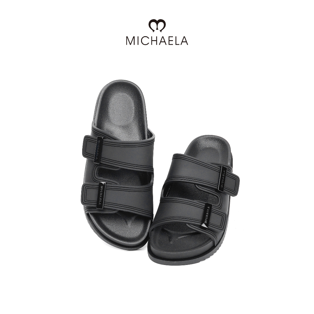 MICHAELA Chic Flat Sandals Soft Comfy Waterproof Slip-On Chunky