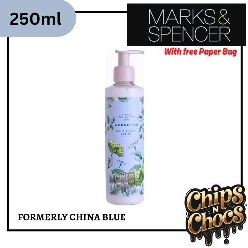 Marks Spencer Hand Body Lotion Floral Collection Geranium