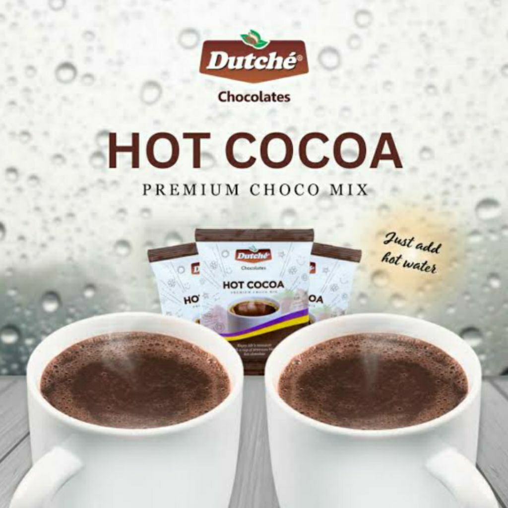 DUTCHE CHOCOLATES HOT COCOA PREMIUM CHOCO MIX 1BOX 12PCS X 30GRAMS ...