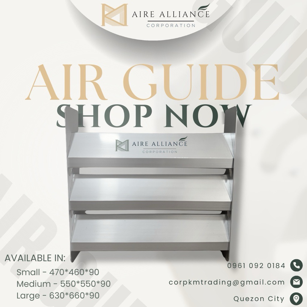 AIR DEFLECTOR - AIR GUIDE FOR AIRCON OUTDOOR UNITS | Shopee Philippines