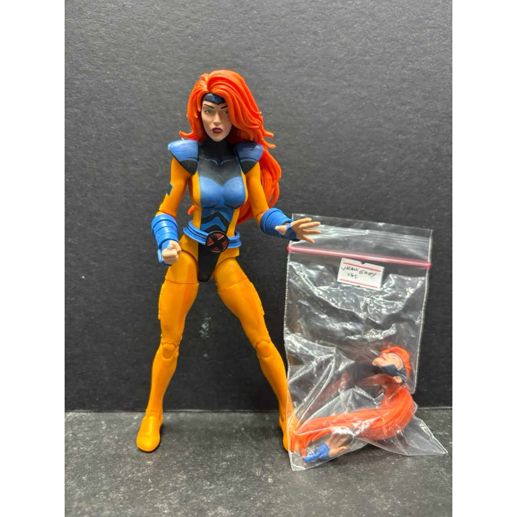 Marvel Legends Series - Action Figure Jean Grey 15 Cm - X-Men Animated Series VHS Box - Con Accessori