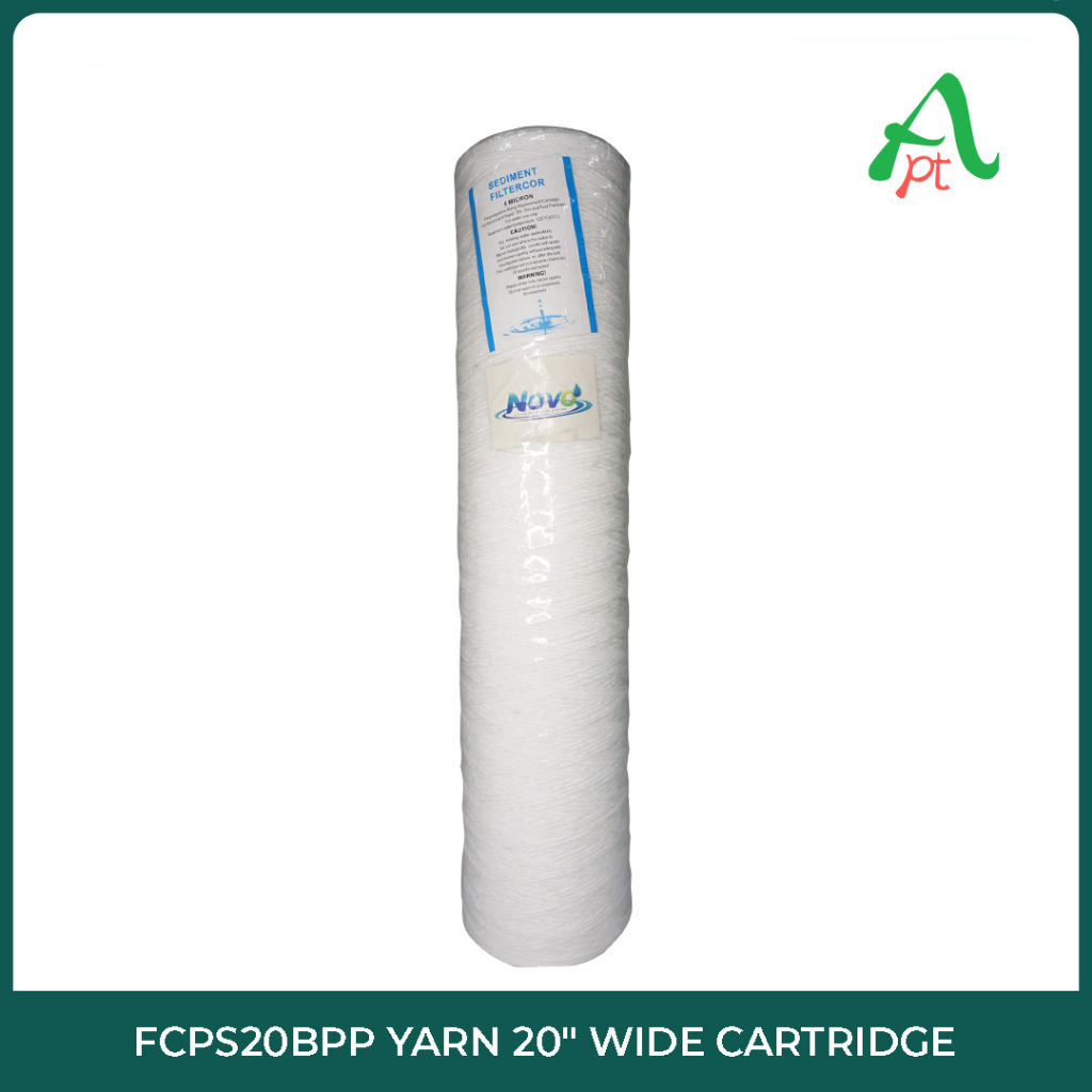 APT Novo Wide Yarn Cartridge Water Filter with Spun Polypropylene 20 ...