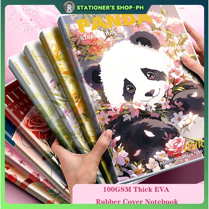 A5 Rubber Sleeve Notebook B5 Student Office High-value Thick Notebook ...