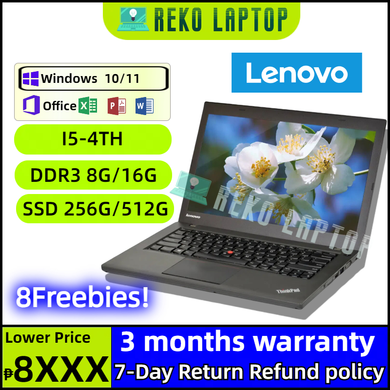 Used Lenovo ThinkPad T440 Laptop 14 inch Core I5 4TH 8G 16G RAM 256G