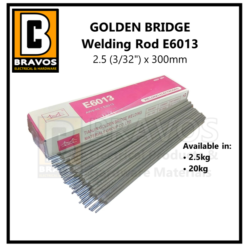 WHOLESALE 20KGS GOLDEN BRIDGE Welding Rod 2.5 3/32