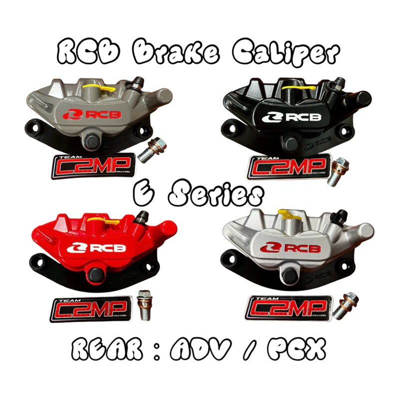RCB Brake Caliper E Series REAR ADV PCX | Shopee Philippines