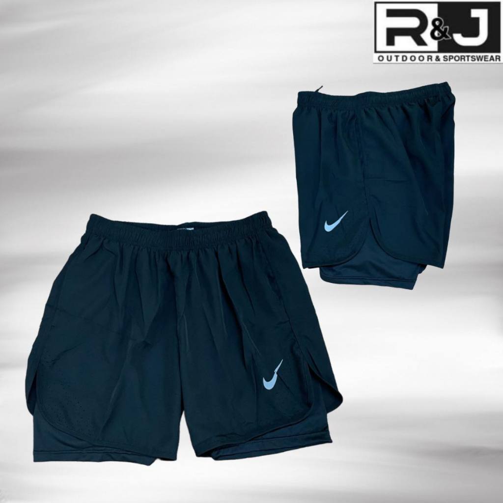 new arrival fitness shorts 2in1 drifit running short for men cycling shorts for men