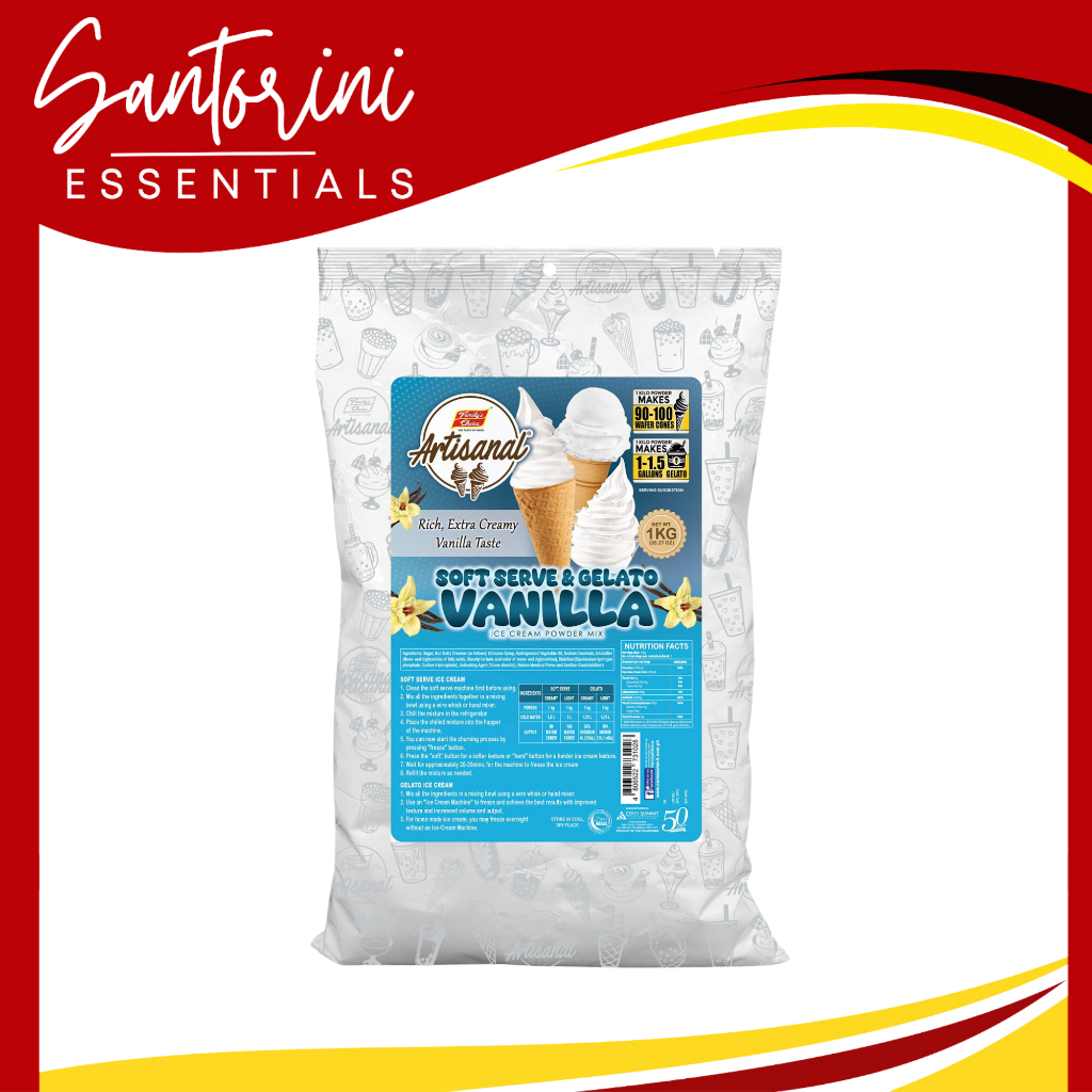 Family's Choice Artisanal Vanilla Soft Serve and Gelato Ice Cream