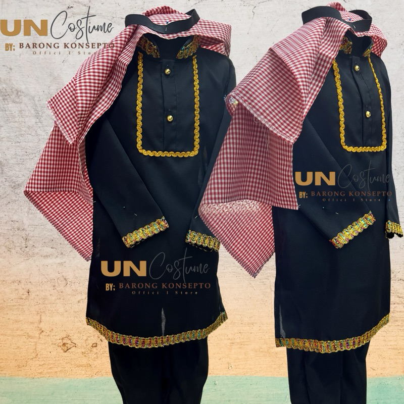 SAUDI ARABIABLACK / UAE / Kuwait Middle East Country United Nation Costume Shopee Philippines