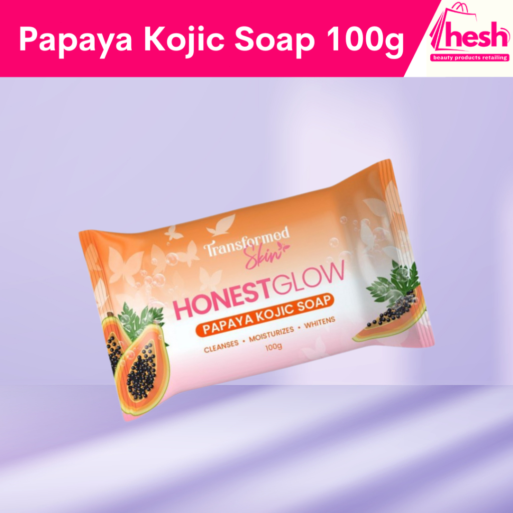 Honest Glow Papaya Kojic Face and Body Soap 100g | Shopee Philippines