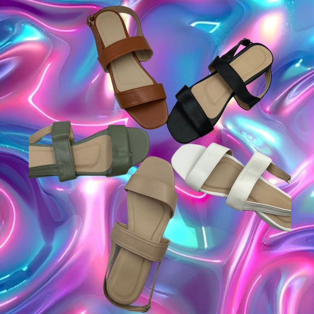 Open Toe 1inches Heel Sandals For Women | Shopee Philippines