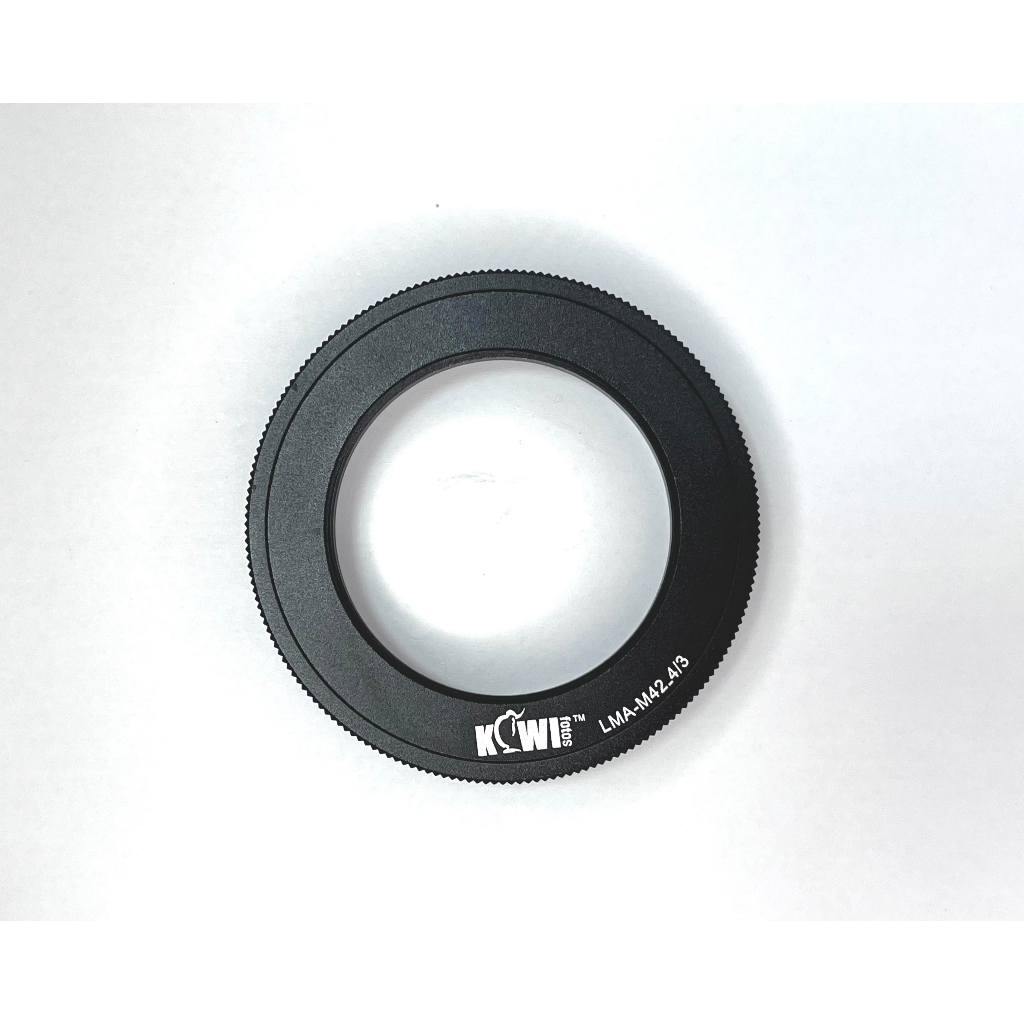 KIWIFOTOS LMA-M42_4/3 Adapter (for) M42 Thread Mount Lenses To Four ...