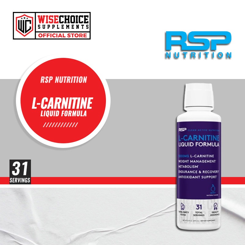 rsp l carnitine Rsp L-Carnitine Liquid Formula 16.Oz