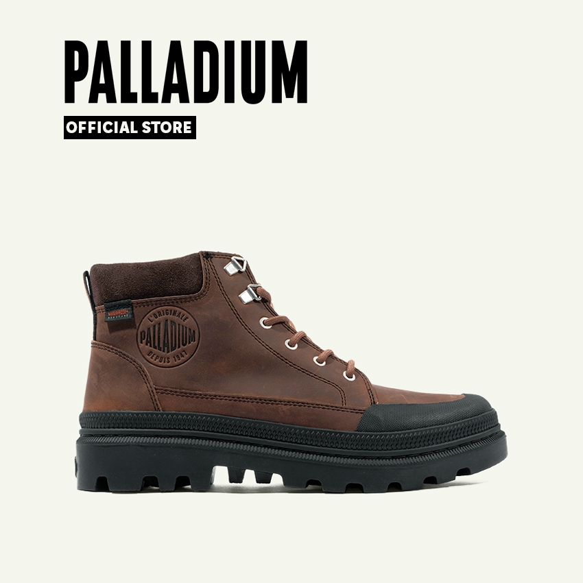 Palladium Pallatrooper Cuff Wp Marrón - Zapatos Botas De Caña Baja