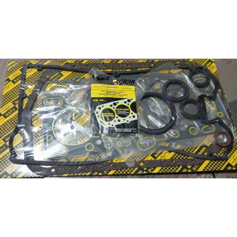 FM Engine Overhaul Kit Gaskets and Seals for Mitsubishi RVR 4G63 NA 7 ...