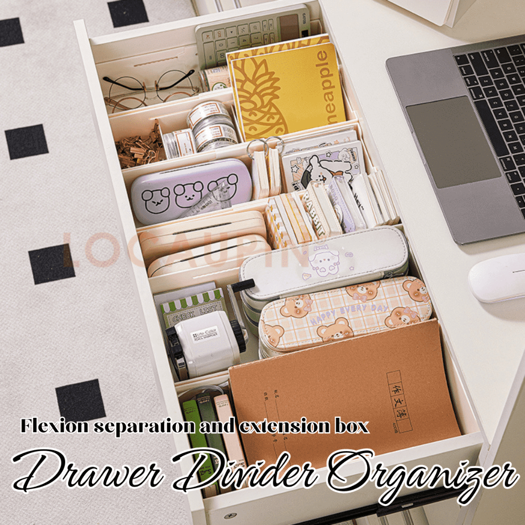 Drawer Divider Organizer Expandable Flexion Separation Box Telescopic ...