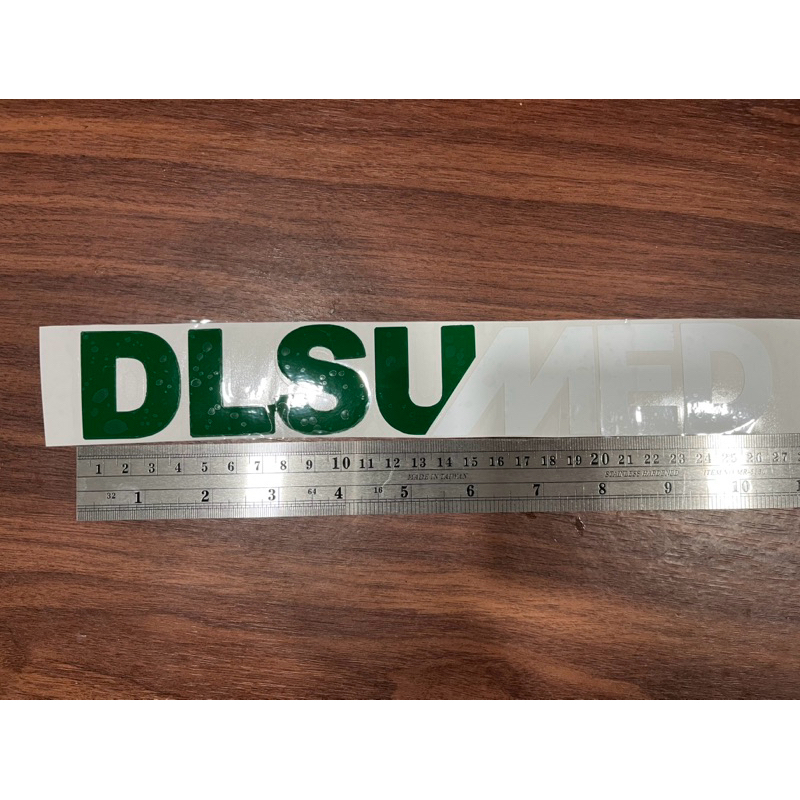 Brand new custom name school inspired DLSUMED sticker decal for outdoor ...