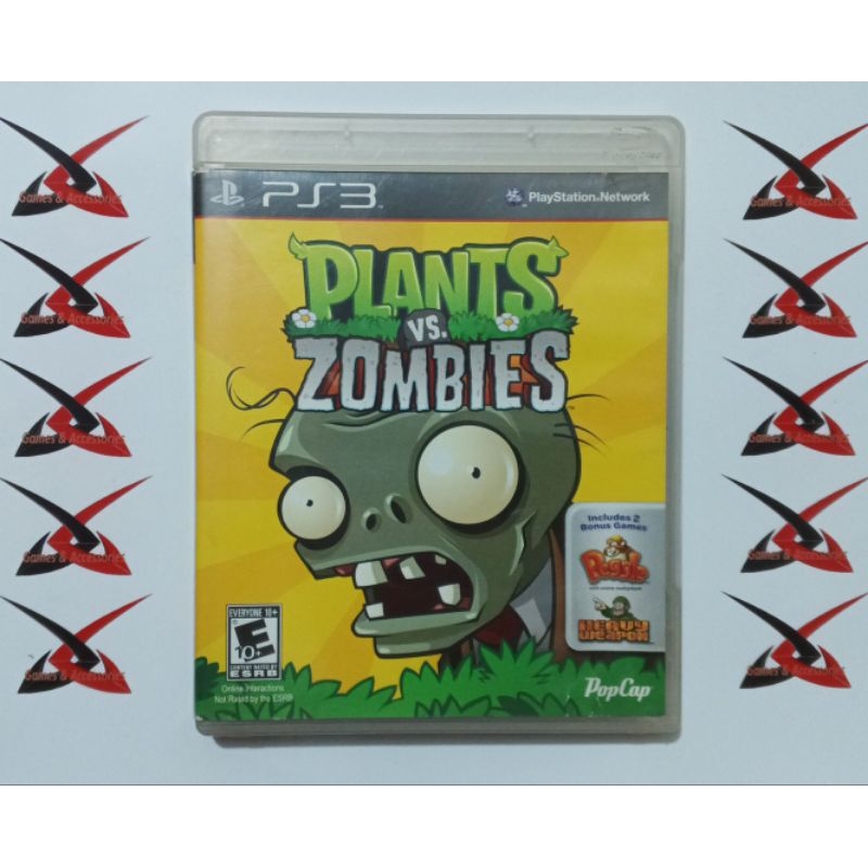 PS3 PlayStation 3 Game Plants vs Zombies | Shopee Philippines