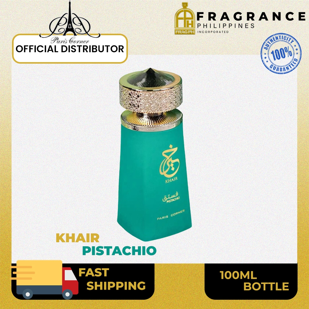Khair Pistachio edp 100ml by Fragrance Philippines Inc. Shopee
