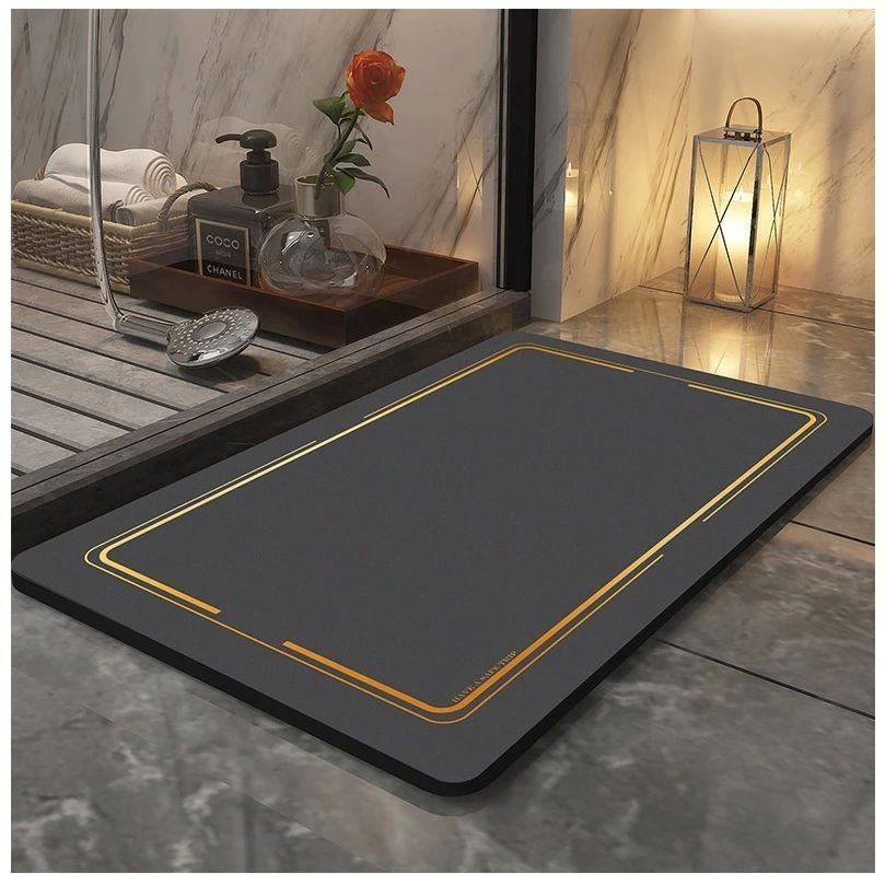 Anti Slip Bath Mat Bathroom IKEA Design Super Absorbent Quick Dry