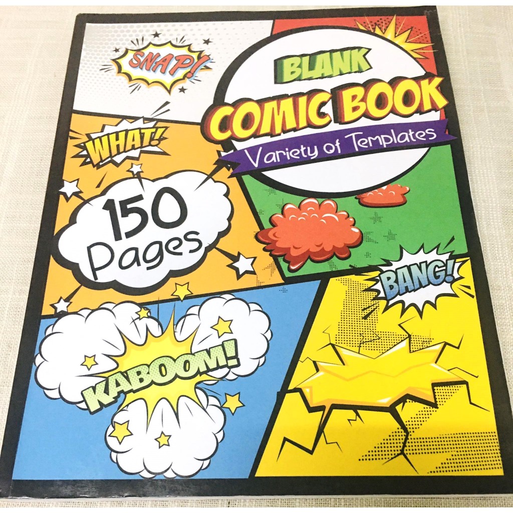 Blank Comic Book (Variety of Templates) | Shopee Philippines