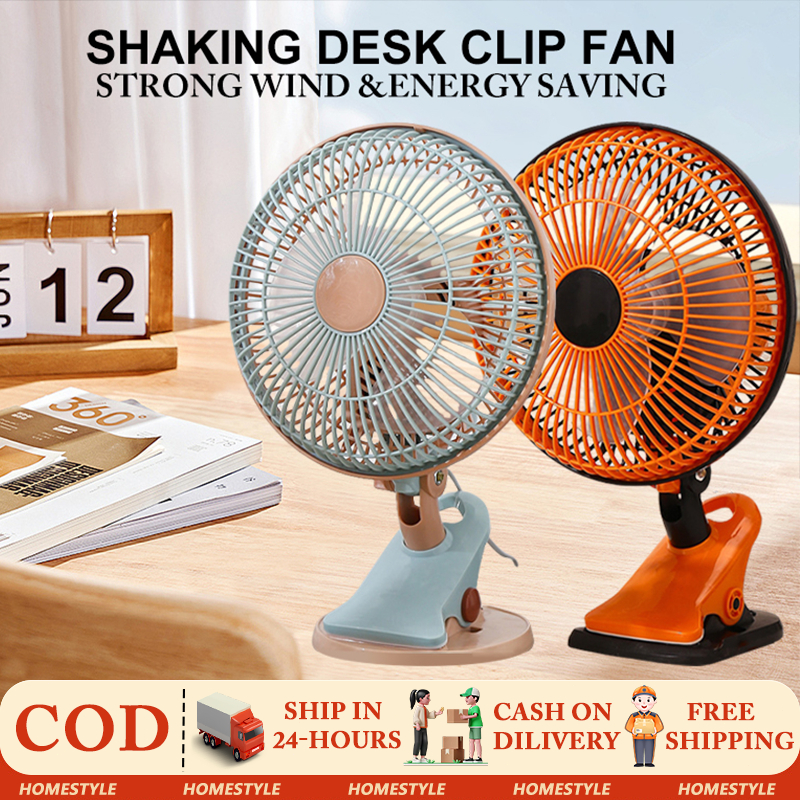 protable clip fan mini electric fan with stand desktop fan USB ...
