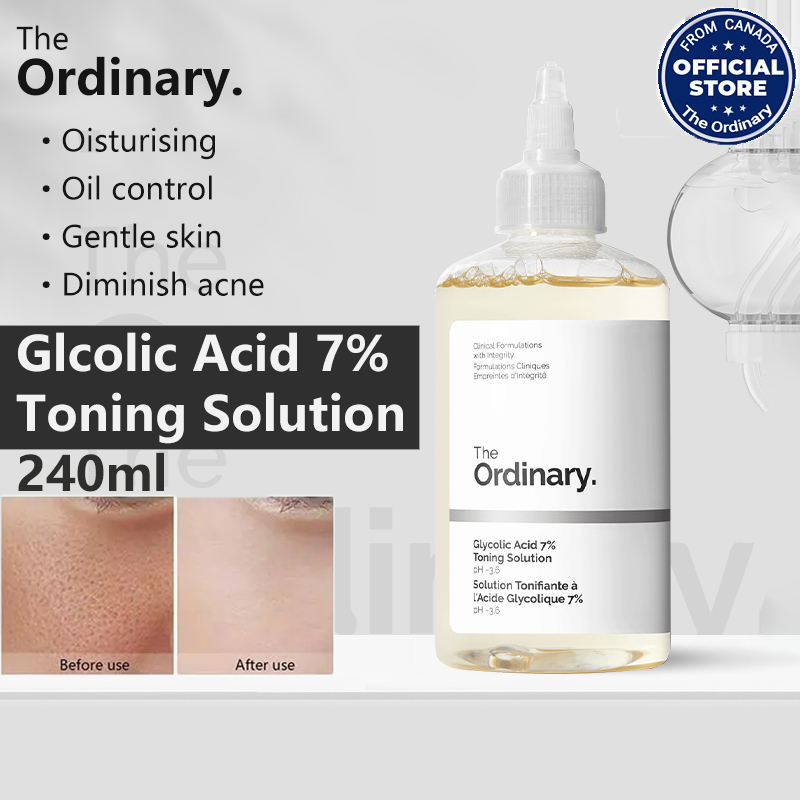 The Ordinary Glycolic Acid 7% Toning Solution - 240ml - Majestica